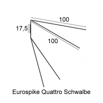 Schwalbenabwehr techn. Zeichnung