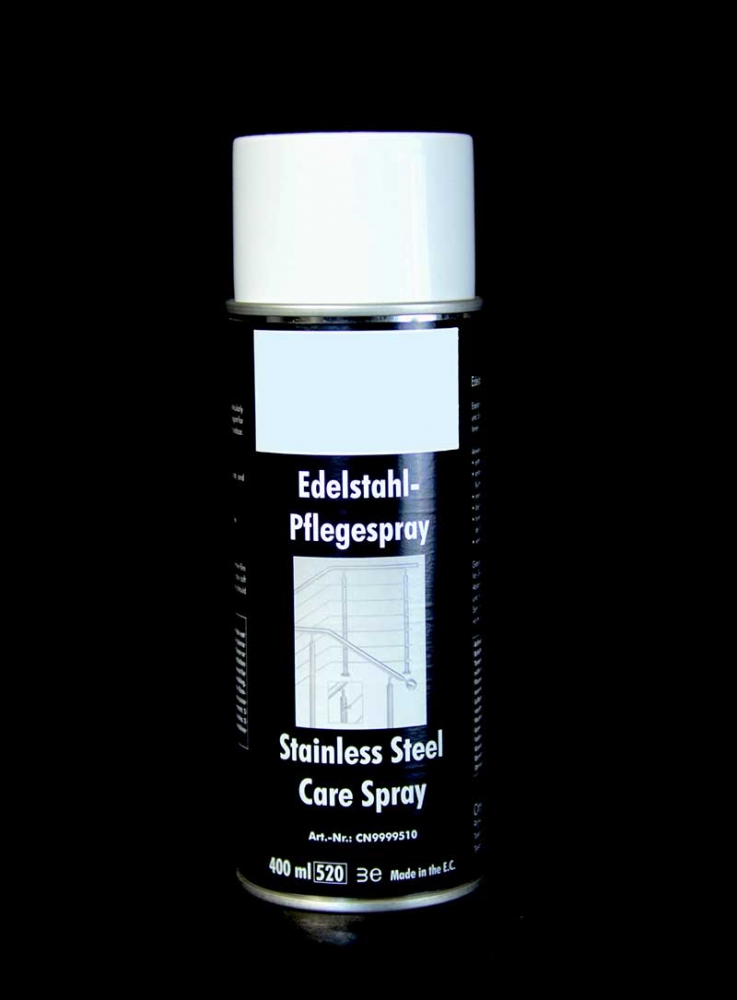 Edelstahl Pflegespray